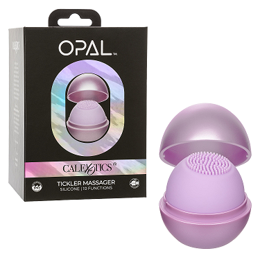 Opal Tickler Massager Lavender Purple Silicone with 10 Functions and USB Rechargeable Default Title STIMULATORS