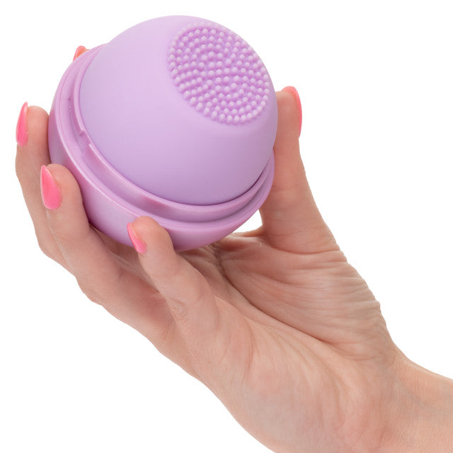 Opal Tickler Massager Lavender Purple Silicone with 10 Functions and Rechargeable Secondary image