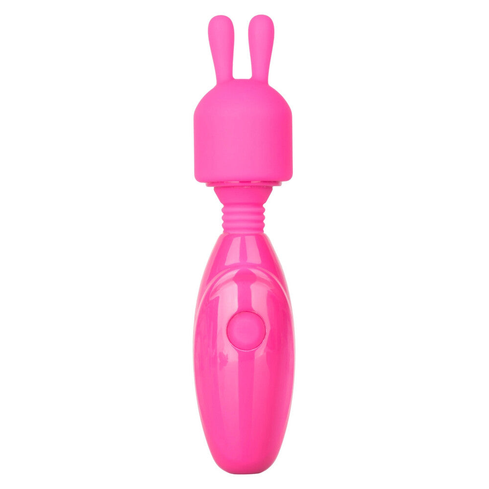 Tiny Teasers Rechargeable Bunny Vibrator Travel Mini Wand Pink STIMULATORS