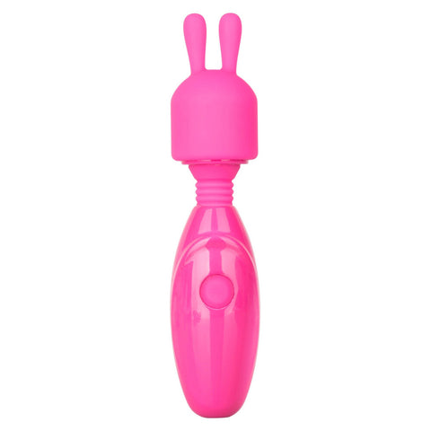 Tiny Teasers Rechargeable Bunny Vibrator Travel Mini Wand Pink STIMULATORS