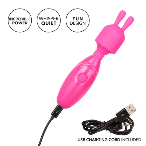 Tiny Teasers Rechargeable Bunny Vibrator Travel Mini Wand STIMULATORS