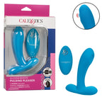 Remote Controlled Pulsing Pleaser Vibrator Rechargeable Blue > Sex Toys For Ladies > Panty Vibes
