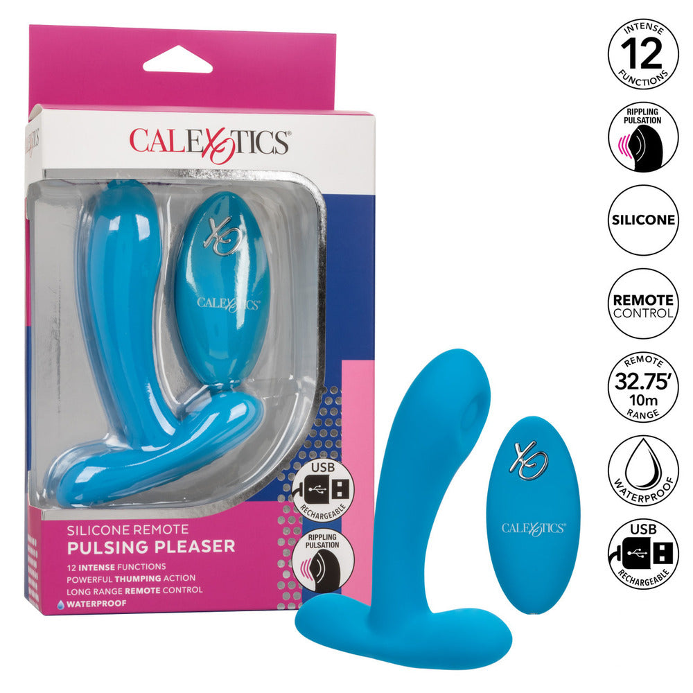 Remote Controlled Pulsing Pleaser Vibrator Rechargeable > Sex Toys For Ladies > Panty Vibes