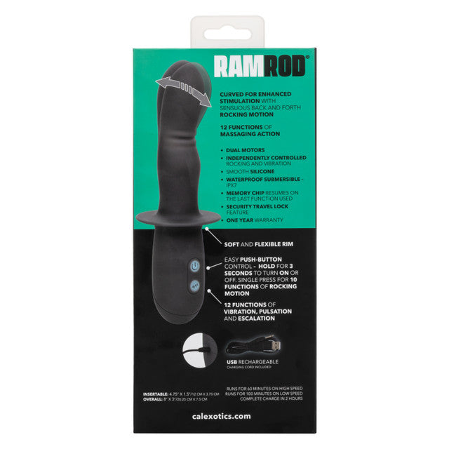 Ramrod Rocking – Dual Motor Luxury Rocking Vibrator with 12 Vibration Functions > Anal Range > Prostate Plugs