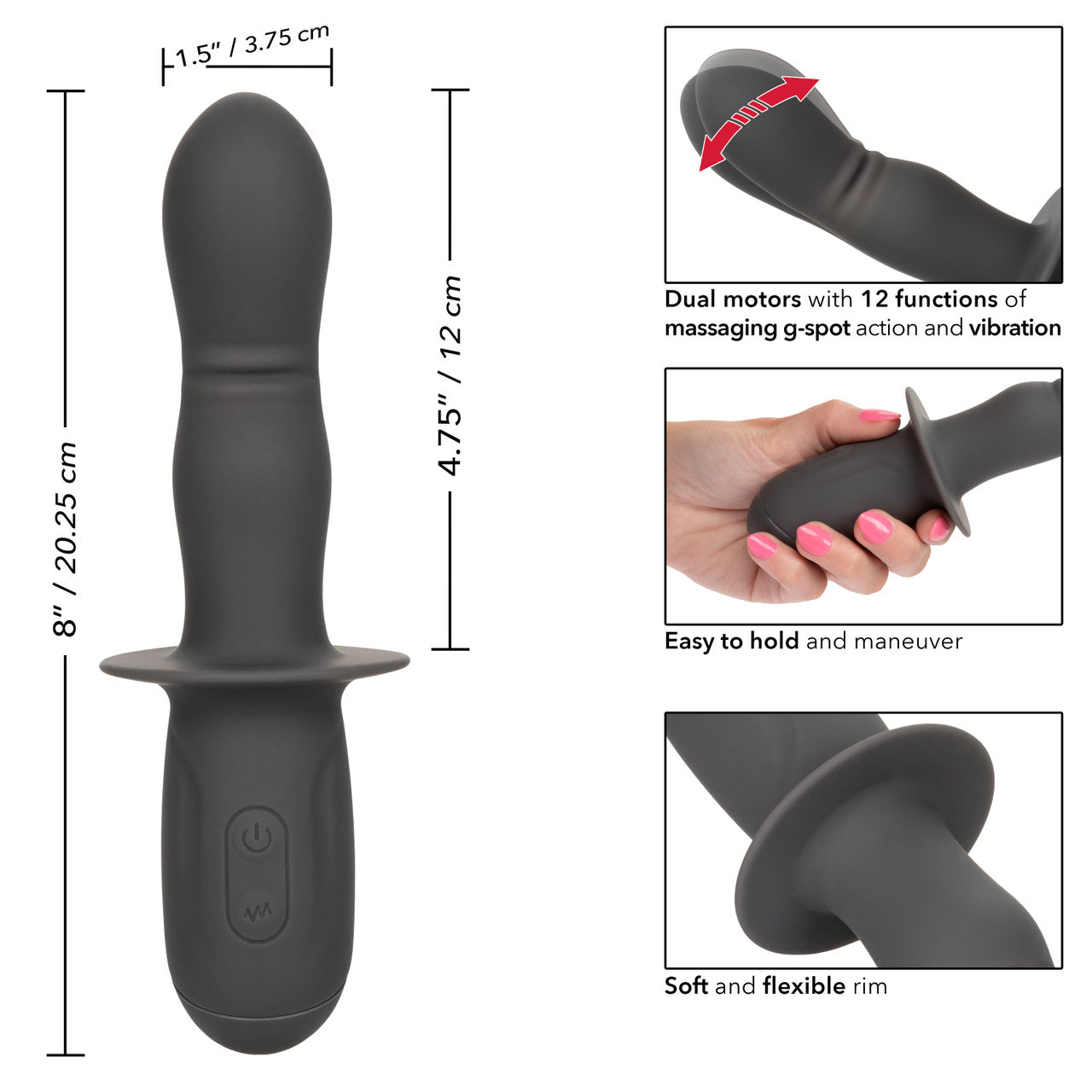 Ramrod Rocking – Dual Motor Luxury Rocking Vibrator with 12 Vibration Functions Secondary image