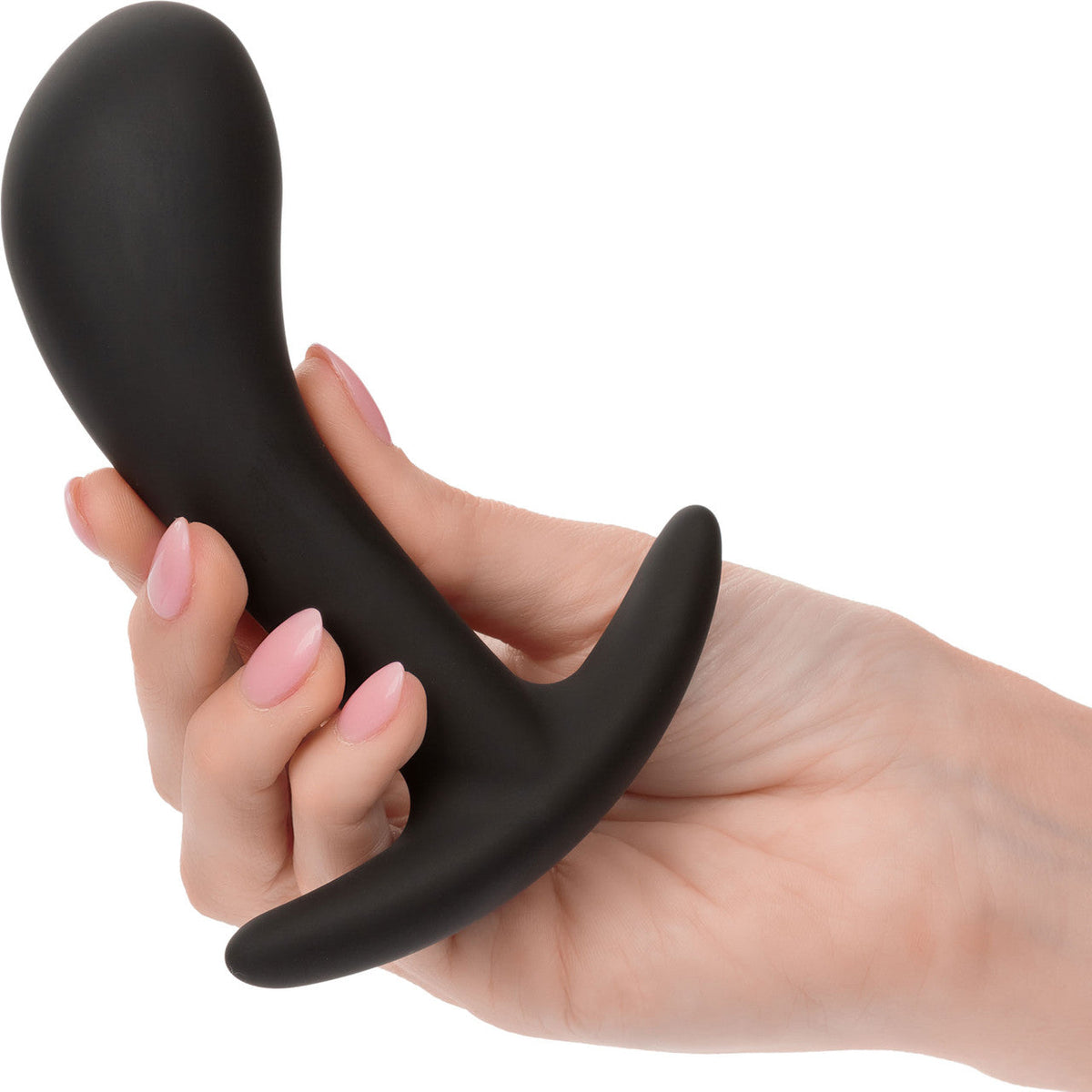 Silicone Prostate Kit – Curved Silicone Anal Plugs with Three Graduated Sizes and Satin Finish > Anal Range > Prostate Plugs