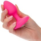 Cheeky Gems Medium Vibrating Probe - Pink
