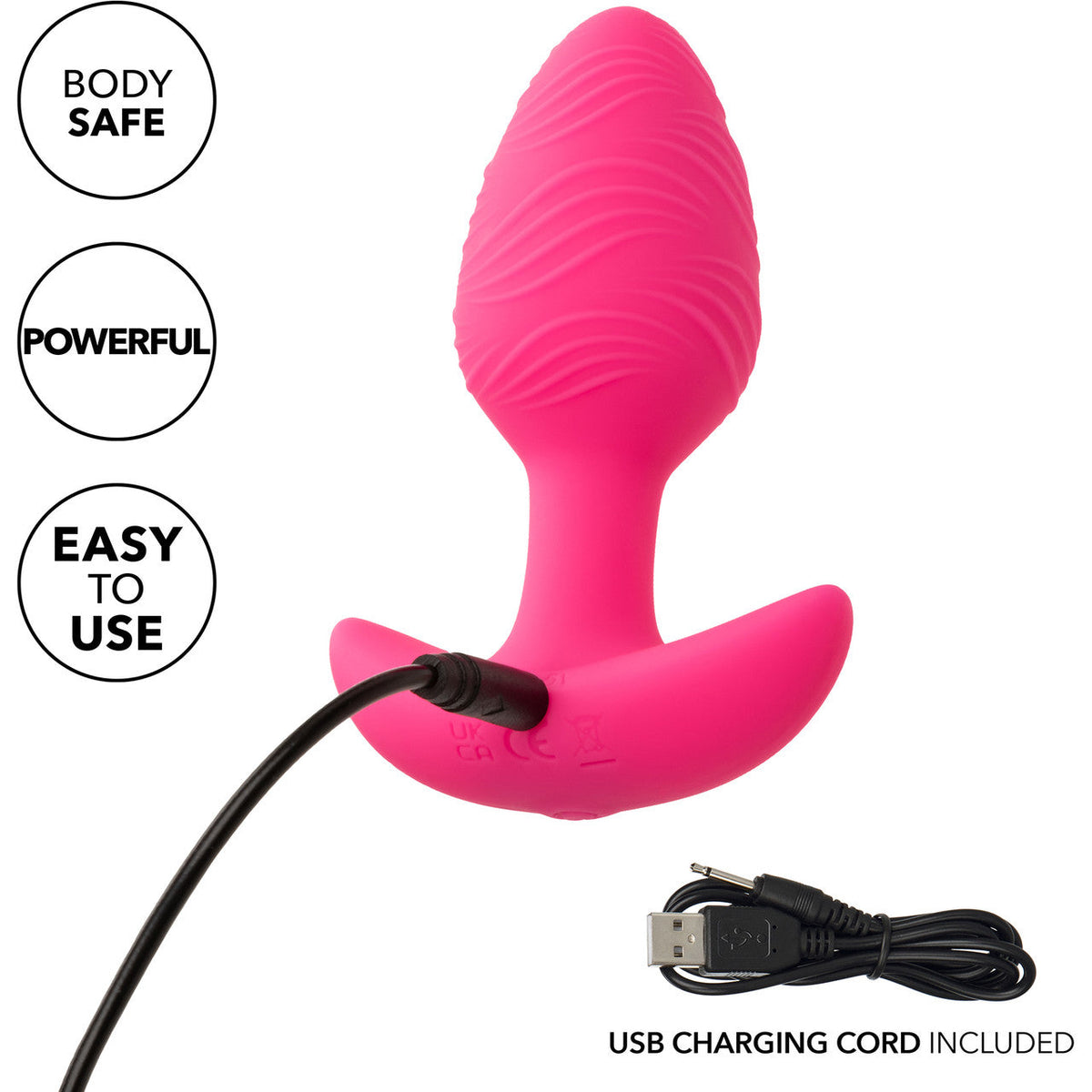 Cheeky Vibrating Glow in the Dark Butt Plug > Anal Range > Vibrating Butt Plugs