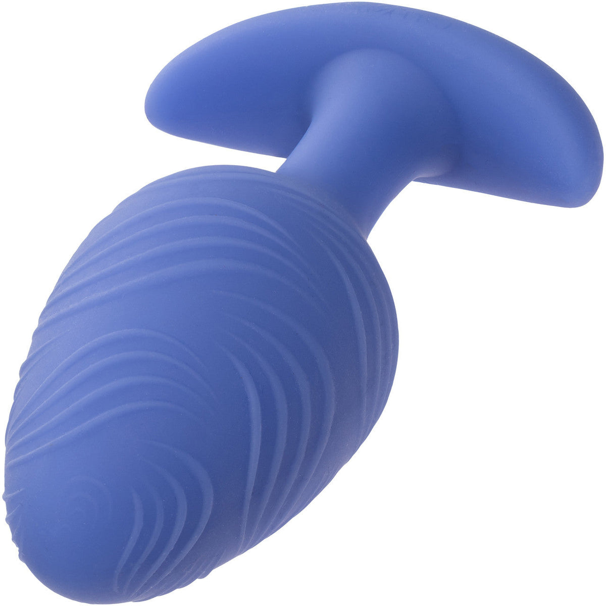 Cheeky™ Vibrating Glow-In-The-Dark Large Blue Silicone Butt Plug with 10 Speeds and Battery > Anal Range > Vibrating Butt Plugs