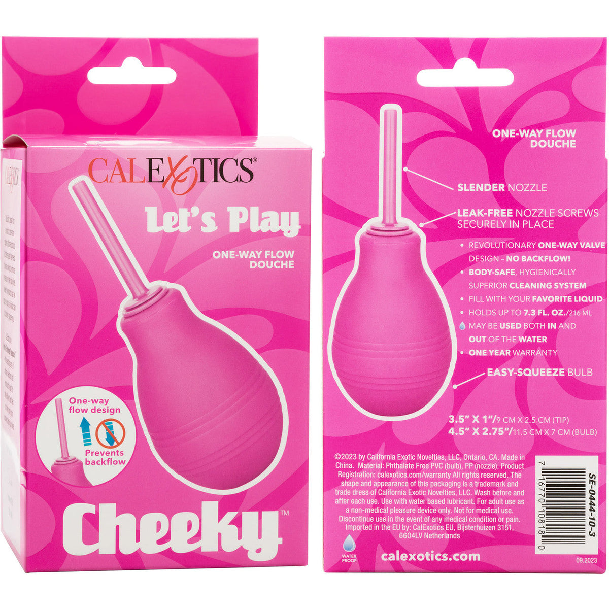 Cheeky One-Way Flow Douche – 7.3 fl. oz. > Essentials > Douches