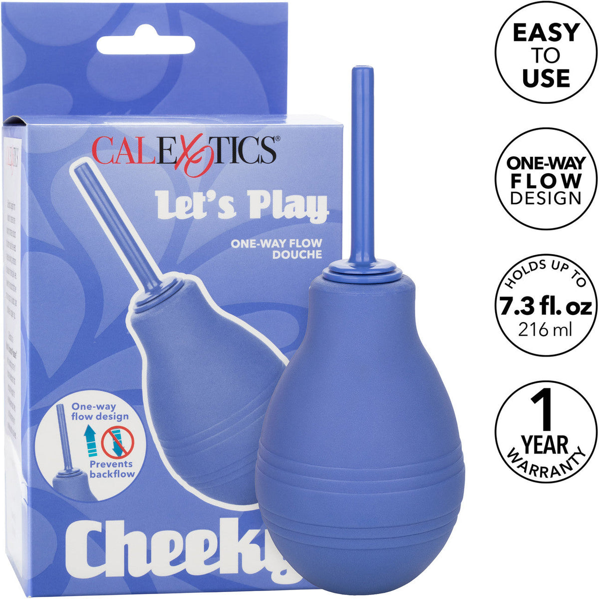 Cheeky One-Way Flow Douche – No-Backflow Valve > Essentials > Douches