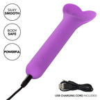 Bliss Liquid Silicone Lover Purple Heart Shaped Mini Vibrator Waterproof > Vibrators > Standard Vibrators