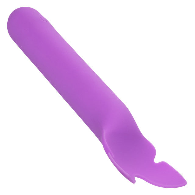 Bliss Liquid Silicone Flutter Vibrator in Purple with 10 Speeds and Design > Vibrators > Mini Vibrators