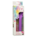 Bliss Liquid Silicone Flutter Vibrator in Purple with 10 Speeds and Design > Vibrators > Mini Vibrators