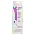 Bliss Liquid Silicone Flutter Vibrator in Purple with 10 Speeds and Design > Vibrators > Mini Vibrators