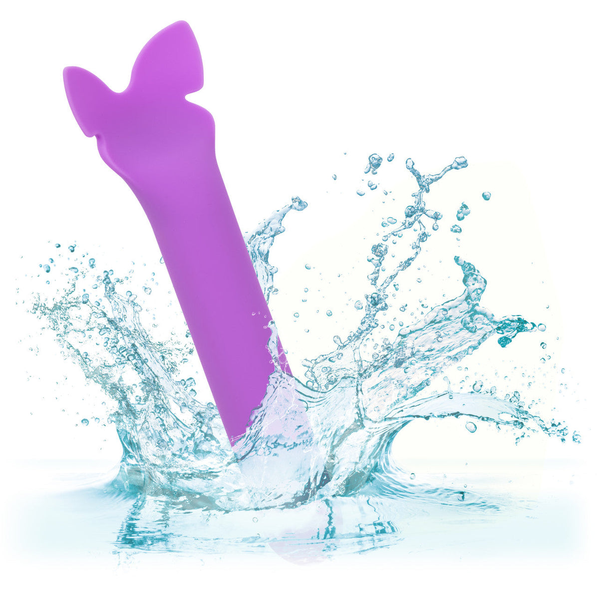 Bliss Liquid Silicone Flutter Vibrator in Purple with 10 Speeds and Design > Vibrators > Mini Vibrators