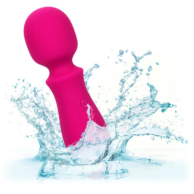 Bliss Liquid Silicone Mini Wand Pink Waterproof 10 Speeds Compact Size Secondary image