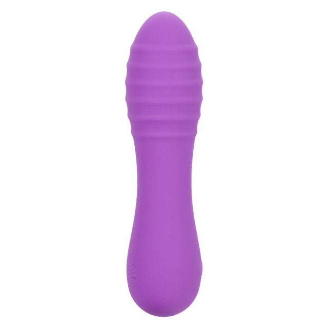 Bliss Liquid Silicone Ripple Massager Purple 10 Speeds Waterproof > Vibrators > Mini Vibrators