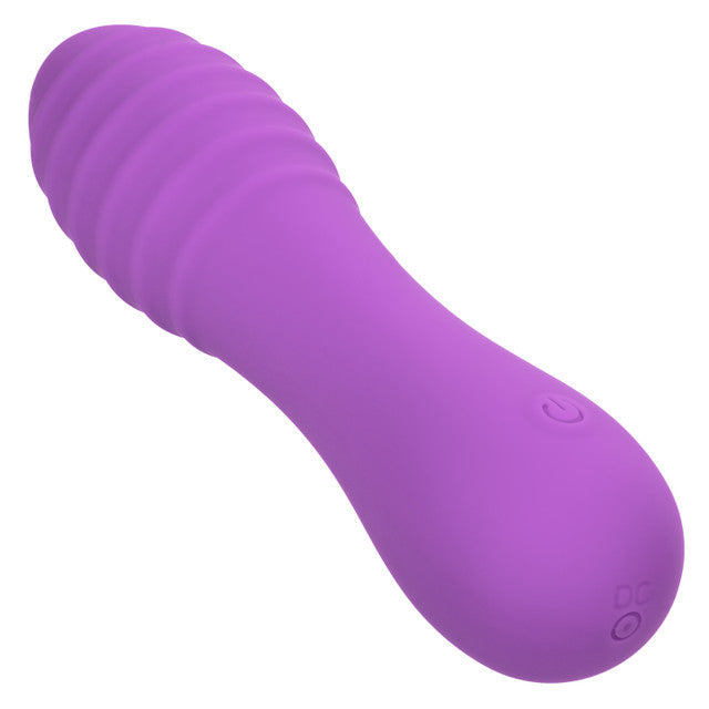 Bliss Liquid Silicone Ripple Massager Purple 10 Speeds Waterproof > Vibrators > Mini Vibrators
