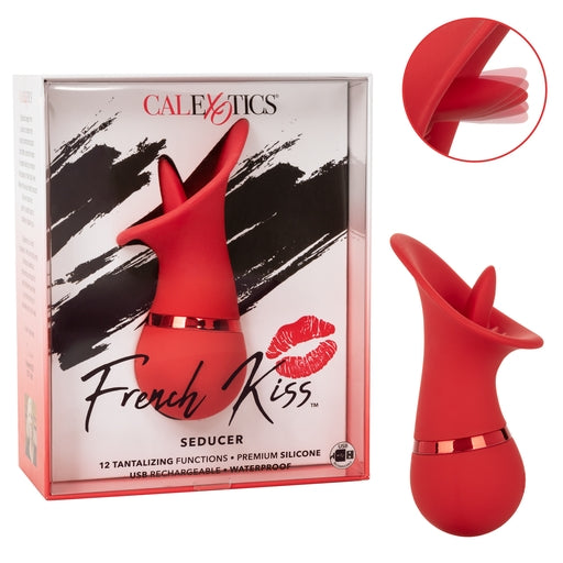 French Kiss Seducer – Compact Massager with 12 Functions Vibrator > Sex Toys For Ladies > Clitoral Vibrators and Stimulators