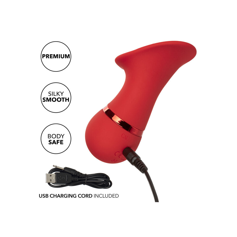 French Kiss Seducer – Compact Massager with 12 Functions Vibrator > Sex Toys For Ladies > Clitoral Vibrators and Stimulators