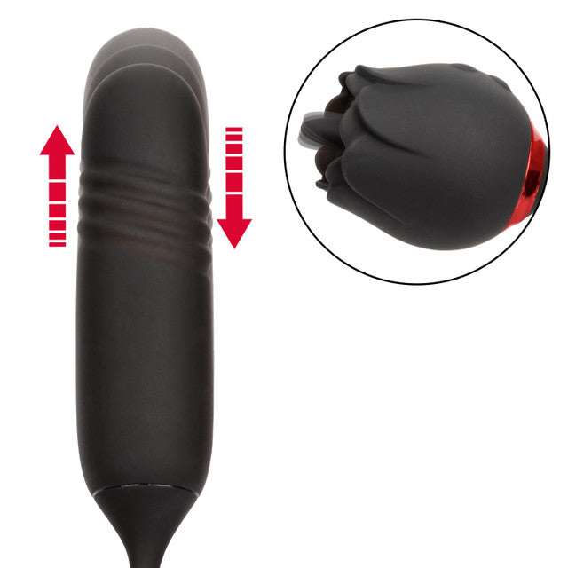 French Kiss Elite Romeo – Flickering Teaser and Thrusting Bullet Vibrator with 10 Functions > Vibrators > Ladies > Clitoral Vibrators and Stimulators