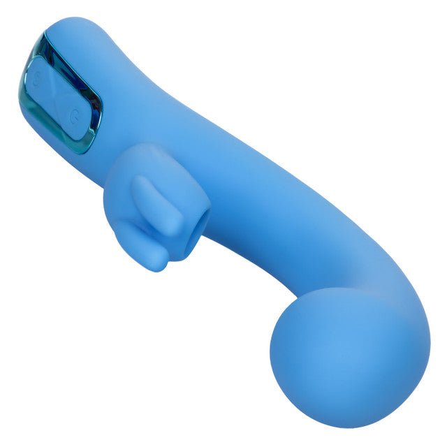 Jack Rabbit Elite Suction Rabbit Blue 8.75 Inch Dual Motors Silicone Vibrator > Vibrators > Ladies > Rabbit