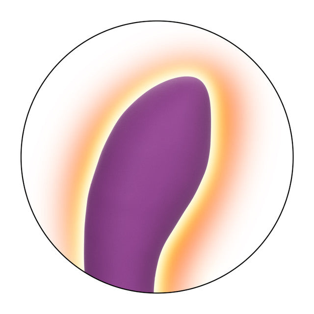 Jack Rabbit Elite Warming Rabbit Purple 9.2 Inch with Heating Function Silicone > Vibrators > Ladies > Rabbit