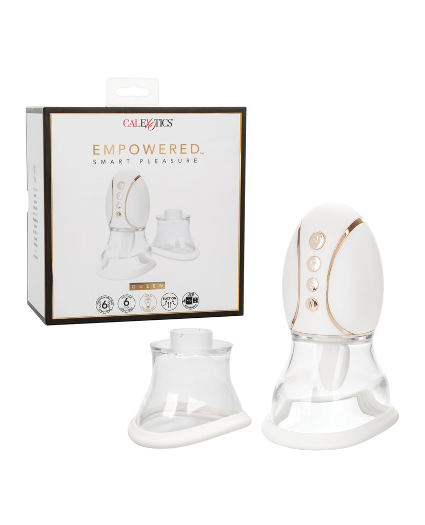 Empowered Smart Pleasure Queen – Suction and Vibrating Clitoral Stimulator Default Title > Sex Toys For Ladies > Clitoral Vibrators and Stimulators
