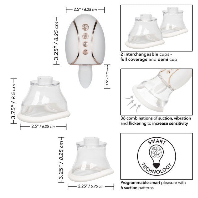 Empowered Smart Pleasure Queen – Suction and Vibrating Clitoral Stimulator > Sex Toys For Ladies > Clitoral Vibrators and Stimulators