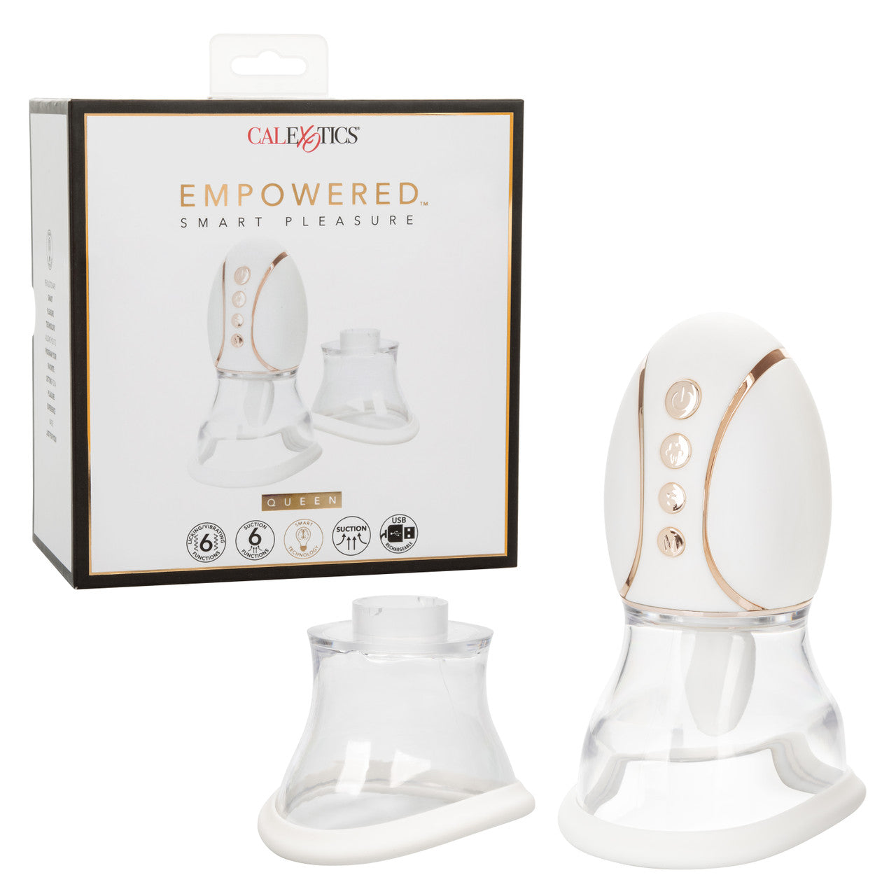 Empowered Smart Pleasure Queen – Suction and Vibrating Clitoral Stimulator > Sex Toys For Ladies > Clitoral Vibrators and Stimulators