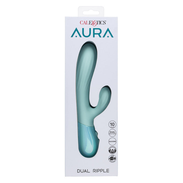 Aura Dual Ripple – Dual Stimulation Vibrator > Vibrators > Ladies > Rabbit