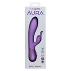 Aura Dual Bunny Dual-Ended Vibrator – Clitoral and G-Spot Stimulation Device > Vibrators > Ladies > Rabbit