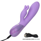 Aura Dual Bunny Dual-Ended Vibrator – Clitoral and G-Spot Stimulation Device > Vibrators > Ladies > Rabbit