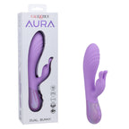 Aura Dual Bunny Dual-Ended Vibrator – Clitoral and G-Spot Stimulation Device > Vibrators > Ladies > Rabbit