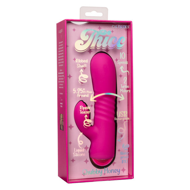 Calexotics Thicc Chubby Honey Massager Rabbit Vibrator
