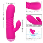 Calexotics Thicc Chubby Honey Massager Rabbit Vibrator