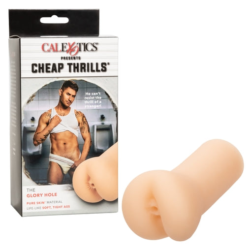 Cheap Thrills - The Glory Hole Masturbation Stroker 5.5 Inch Ultra-Soft Pure Skin Material Compact Size Default Title Strokers - Manual