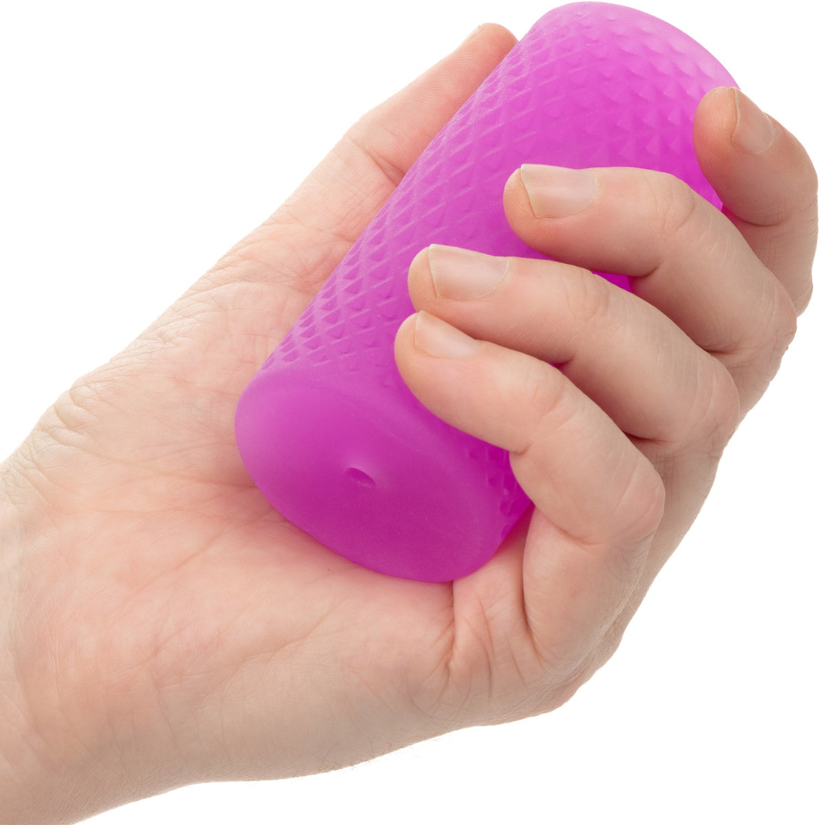 Pop Sock Beaded Purple Textured Soft Stretchy Male Stroker Sleeve > Sex Toys For Men > Masturbators Cup
