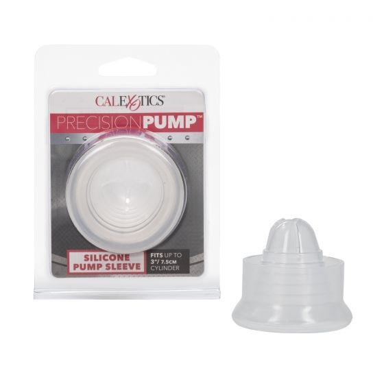 Precision Pump Silicone Pump Sleeve Clear Fits Cylinders Up to 3 Inches Diameter 2.25 Inch Long Clear PUMPS
