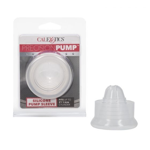 Precision Pump Silicone Pump Sleeve Clear Fits Cylinders Up to 3 Inches Diameter 2.25 Inch Long Clear PUMPS