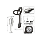 Star Fucker Teardrop Plug And Cockring – Silicone And Metal Dual Enhancer Plug And Cockring > Anal Range > Prostate Plugs