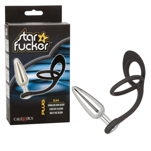 Star Fucker Anal Plug And Adjustable Silicone Cock Ring Default Title COCK RINGS