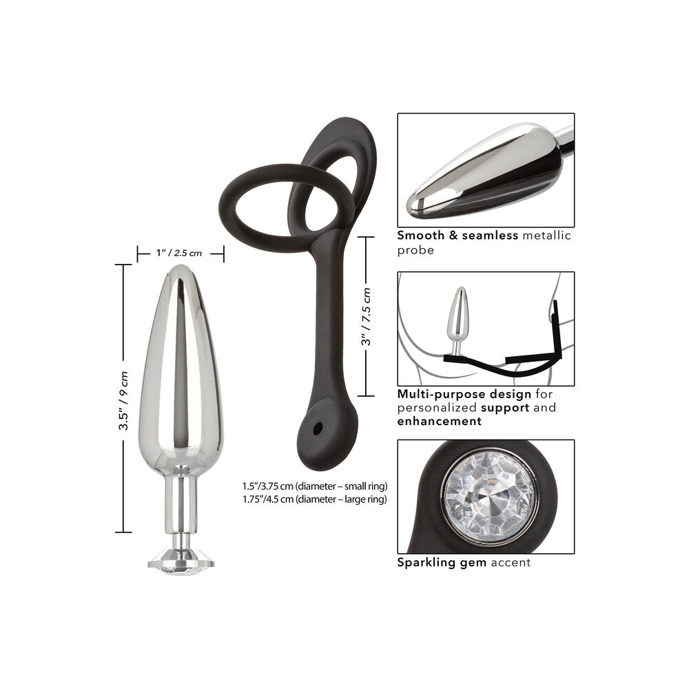 Star Fucker Anal Plug And Adjustable Silicone Cock Ring > Anal Range > Prostate Plugs