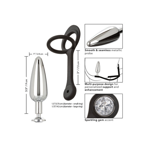 Star Fucker Anal Plug And Adjustable Silicone Cock Ring > Anal Range > Butt Plugs