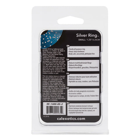 Silver Ring Penis Ring Small COCK RINGS