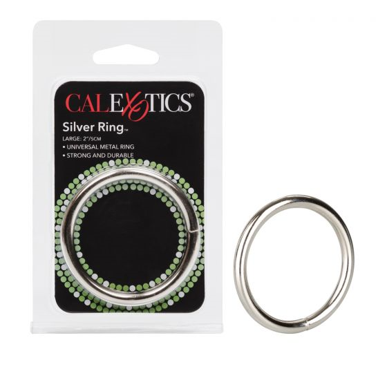 Large Silver Cock Ring – Sleek Cock Ring Silver Silver > Cock Ring > Metal