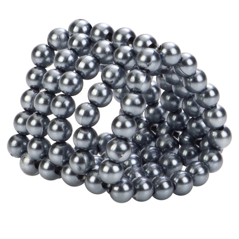 Ultimate Stroker Beads Erection Cock Ring Sleeve Enhancer Silver SLEEVES