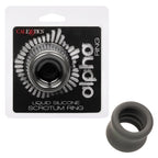 Alpha Liquid Silicone Scrotum Ring Ultra Stretchy Soft Black Enhancer > Cock Ring > Single