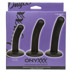 Onyxxx 3 Piece Silicone Curved Probe Set > Dildos > Neutral Dildos
